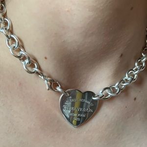 Tiffany & Co. heart tag necklace